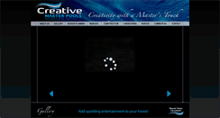 Desktop Screenshot of creativemasterpools.com